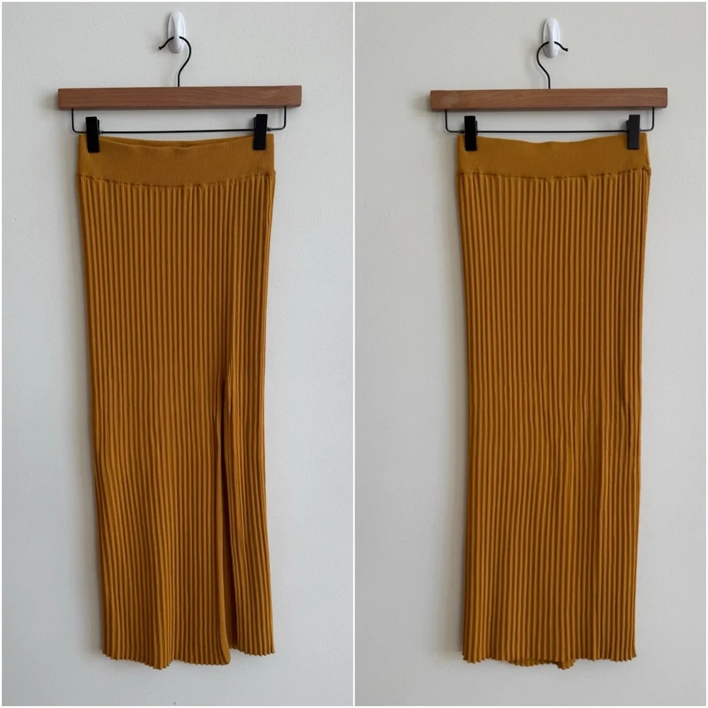 🏷️ SOLD • WILFRED • Zeta Skirt in Cairo Gold • XS - Picture 3 of 11